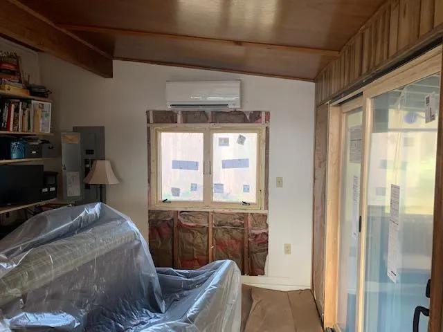 Custom Home  Window and siding replacement — photograph 2